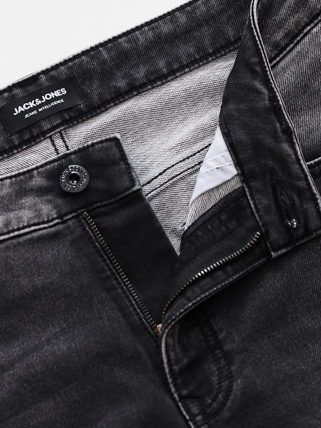 Dark Grey Clark Regular Fit Jeans