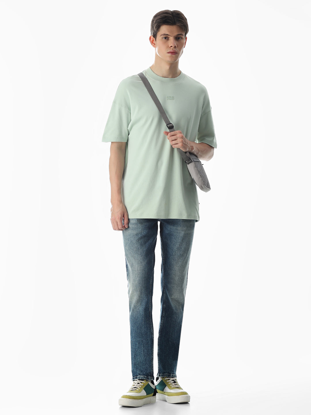 5 Pocket Ben Skinny Fit Jeans - Light Blue