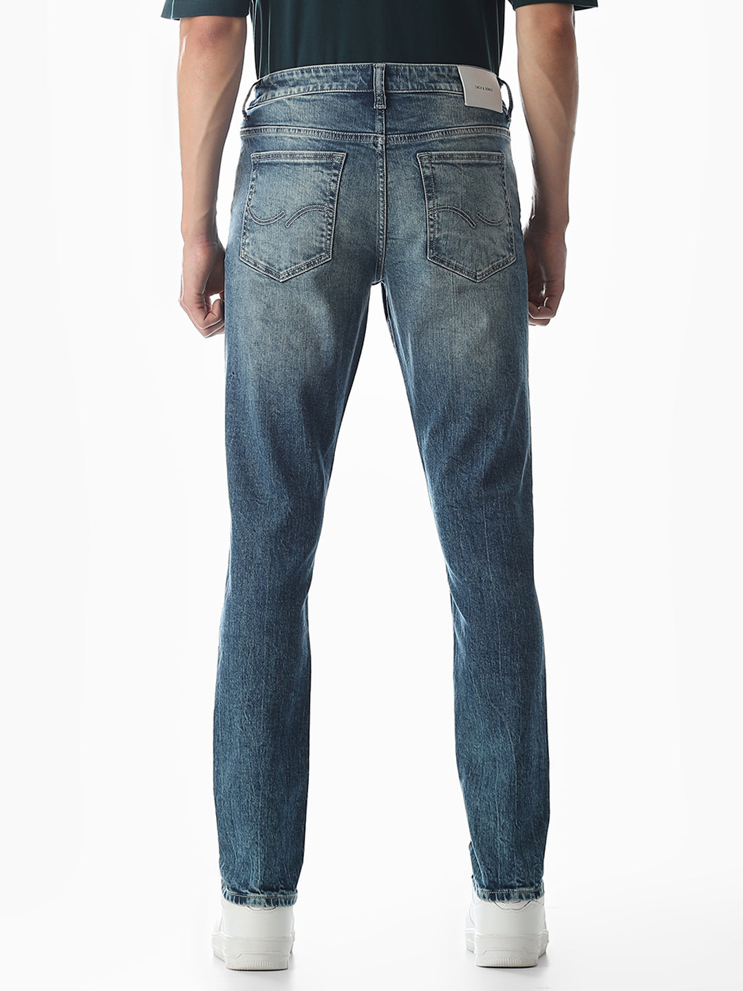 Washed Glenn Slim Fit Jeans - Light Blue