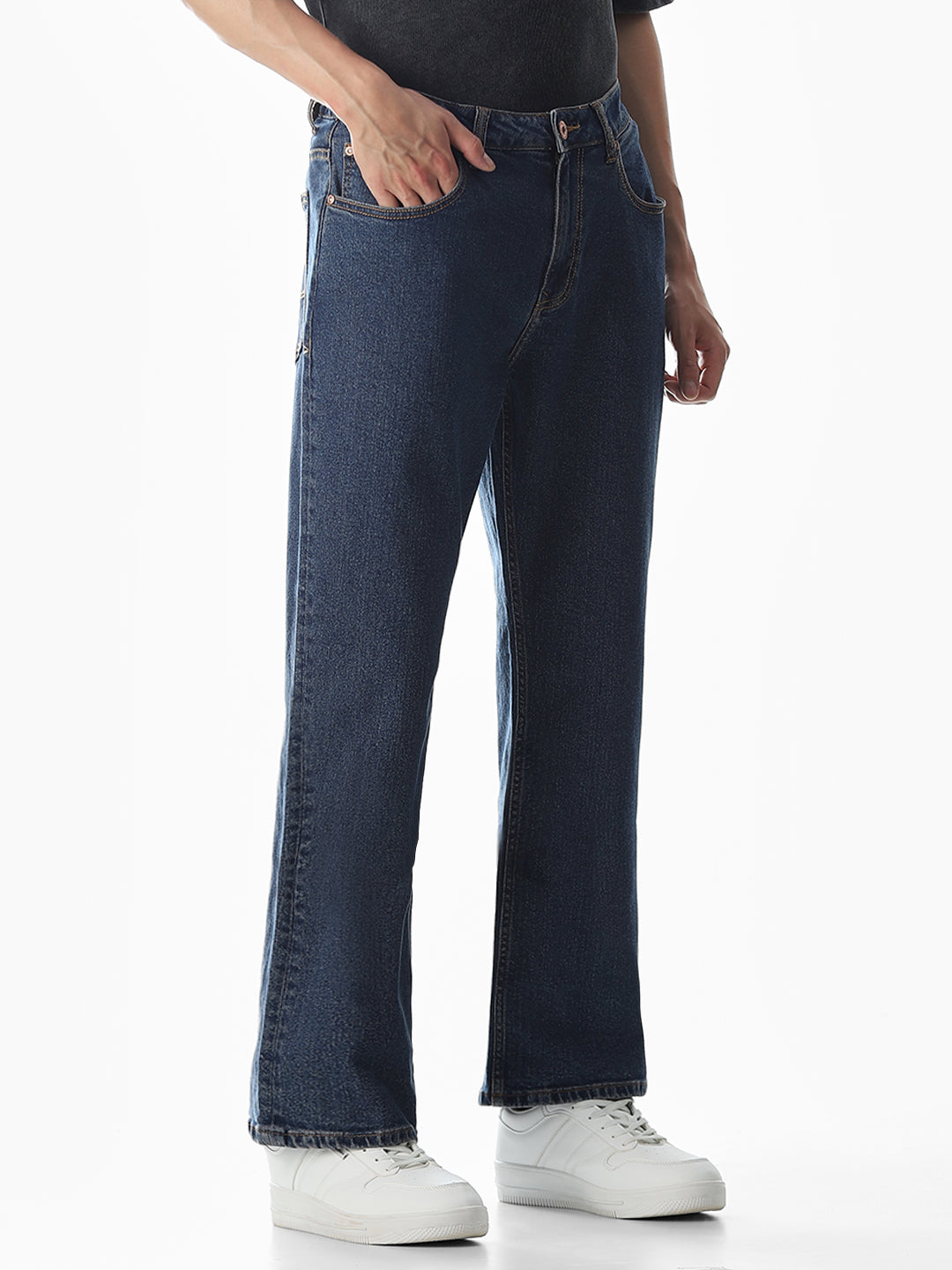 High Rise Cliff Bootcut Jeans