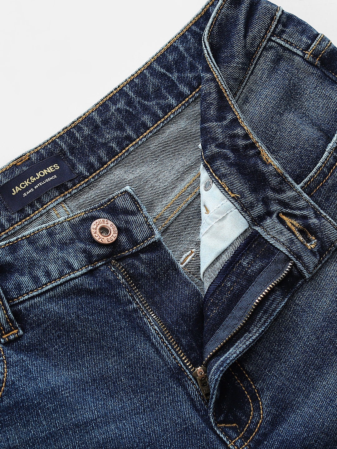 Clark Regular Fit Jeans - Medium Blue