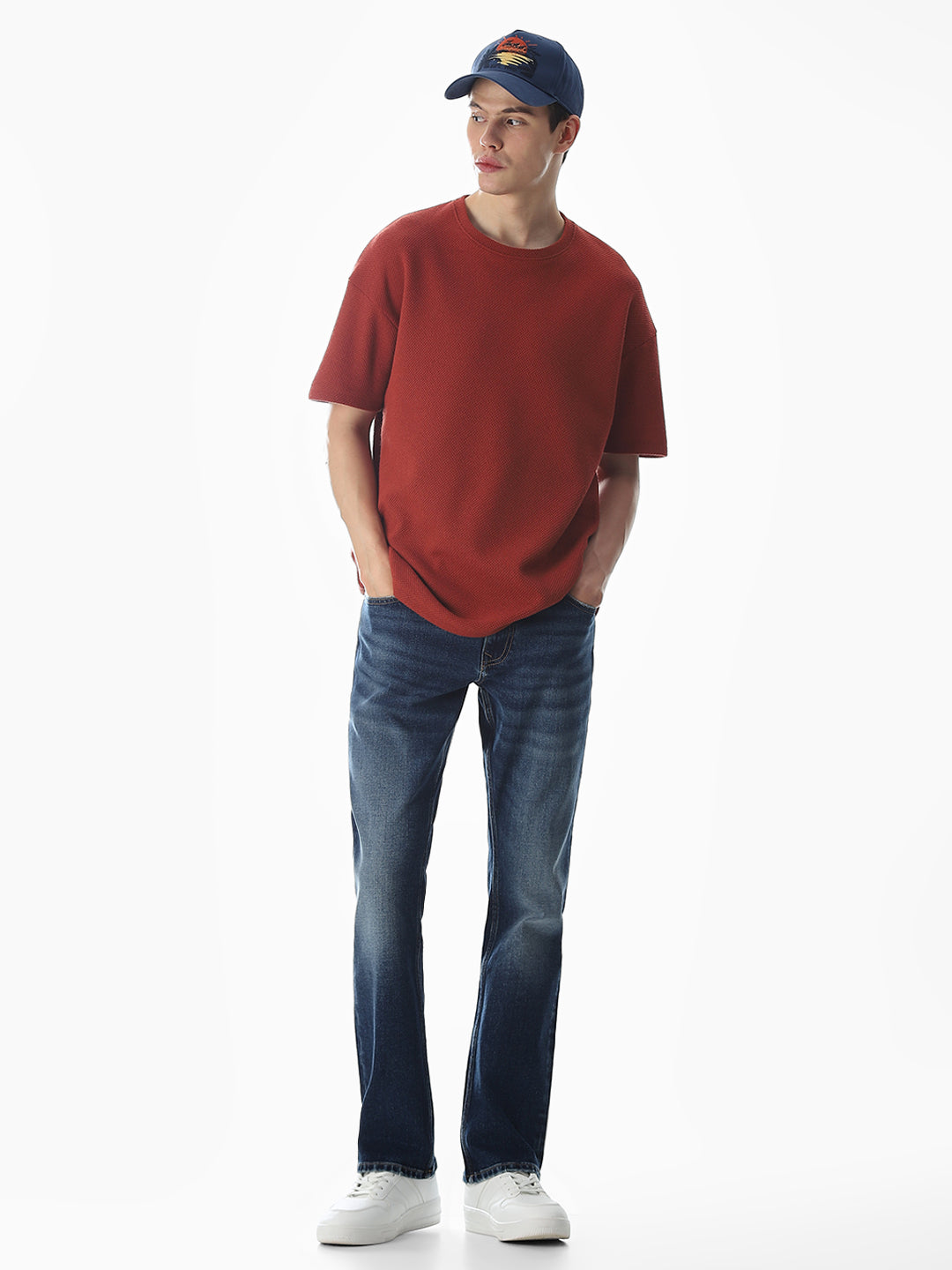 Clark Regular Fit Jeans - Medium Blue