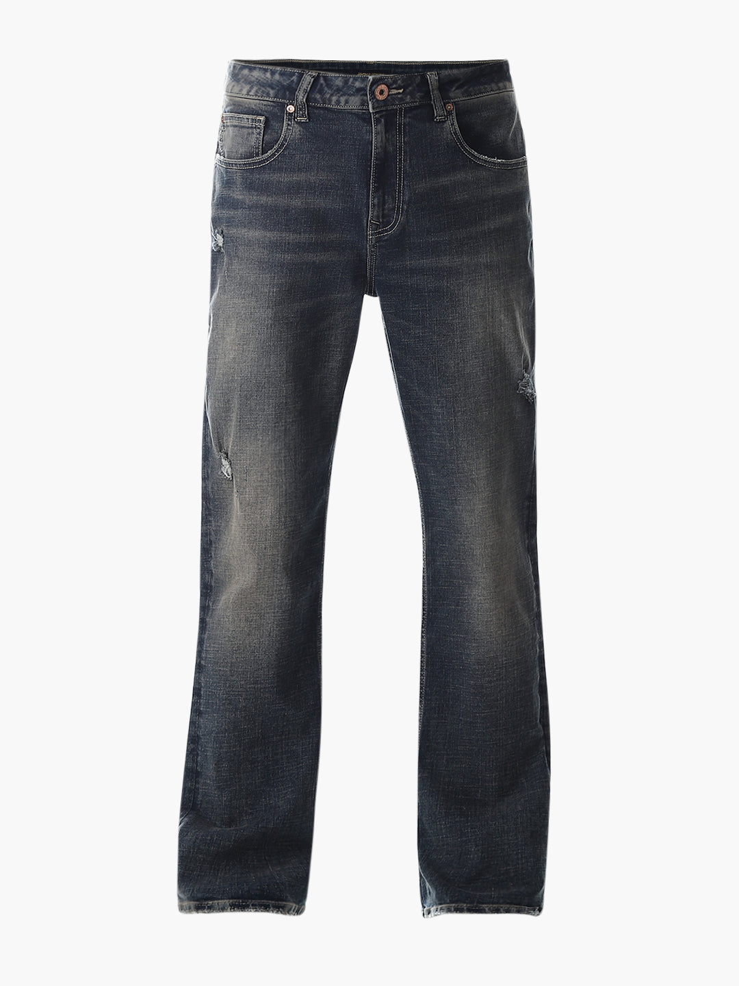 5 Pocket High Rise Bootcut Jeans