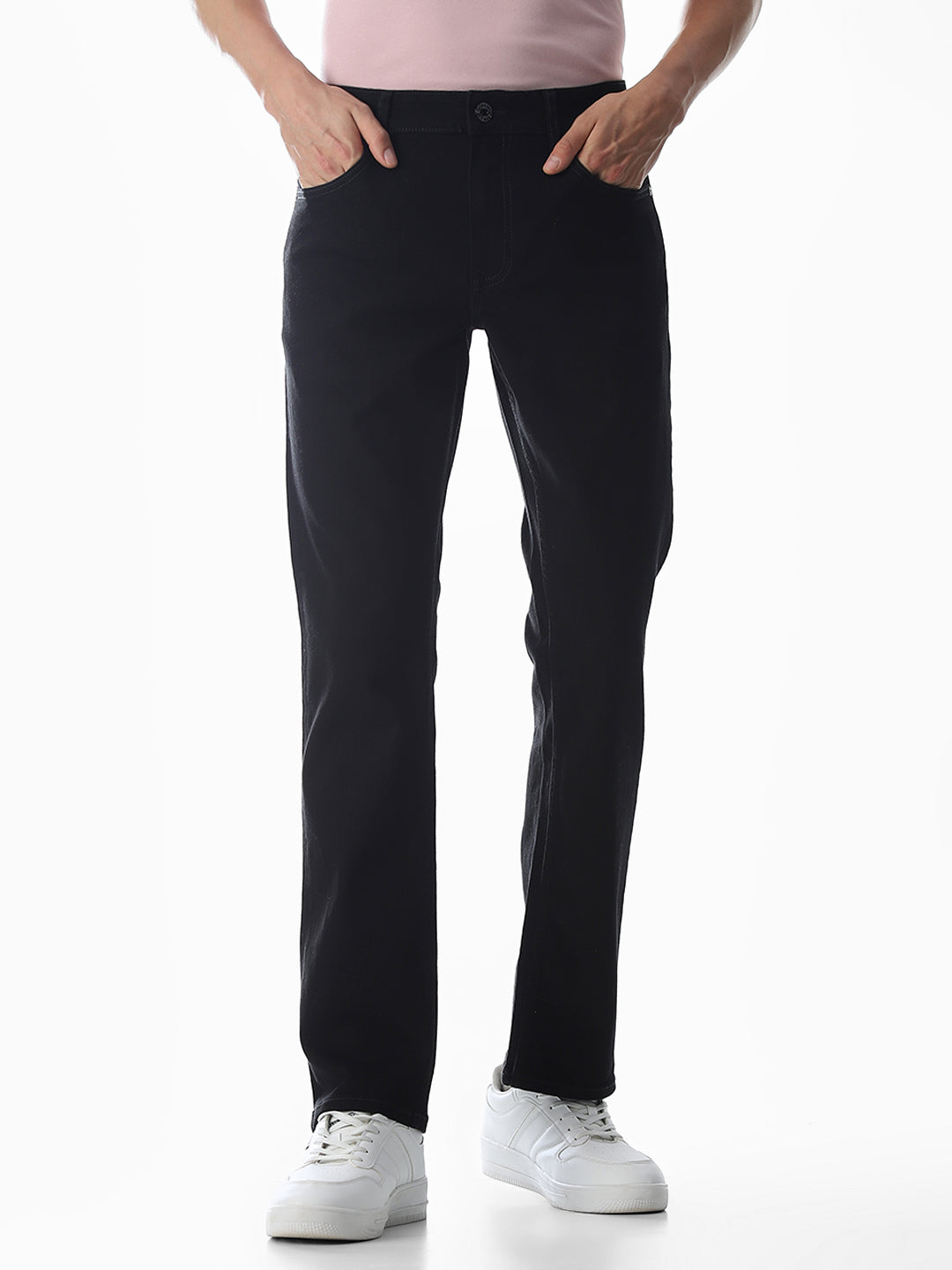 Clark Regular Fit Jeans - Black - 38/34