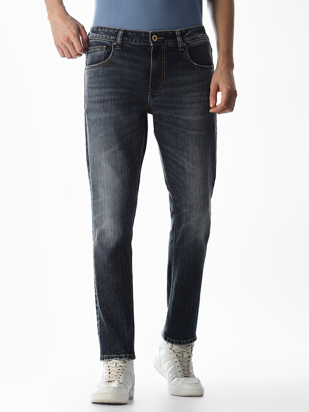 Cropped Brak Slim Fit Jeans