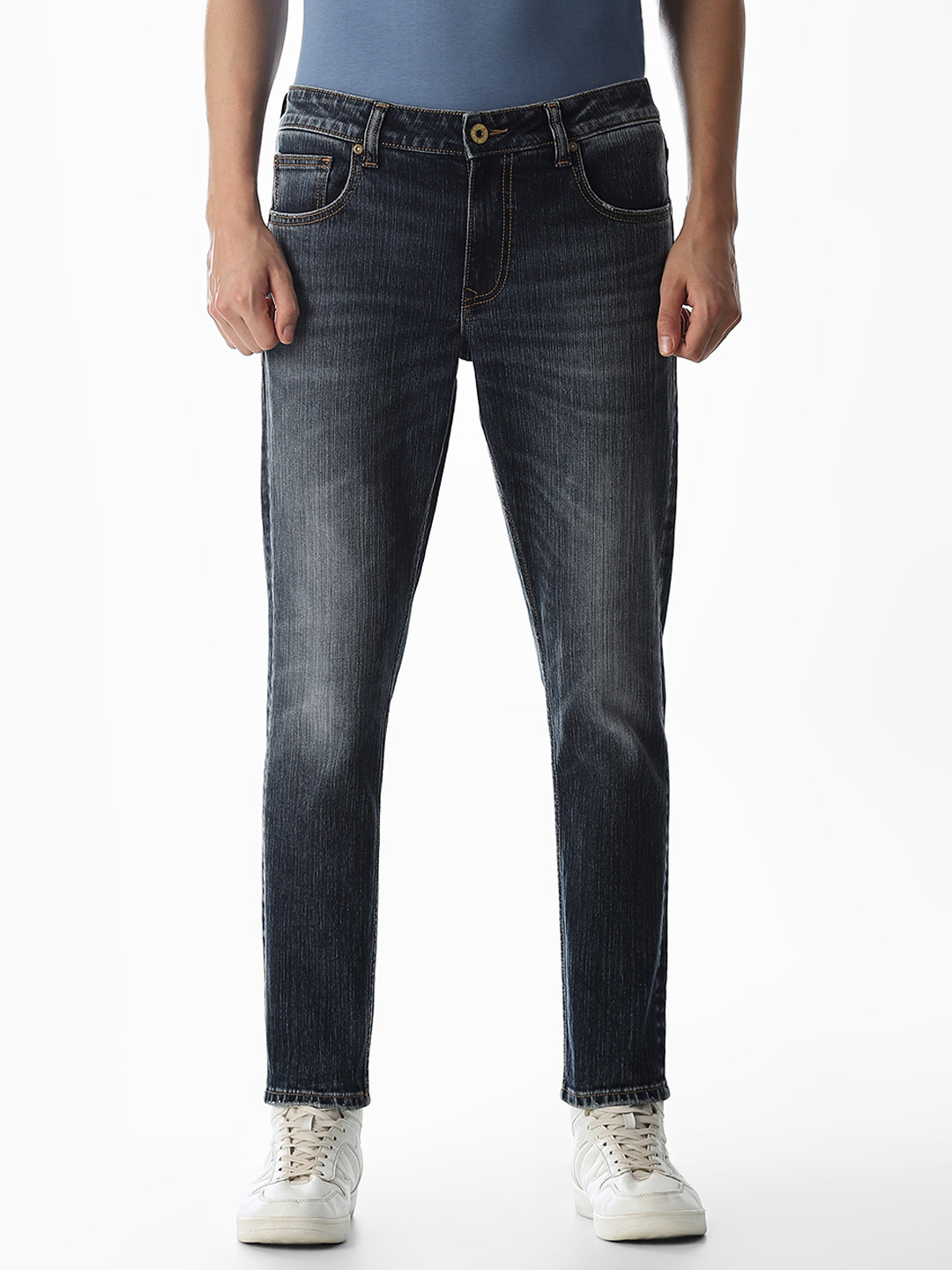 Cropped Brak Slim Fit Jeans