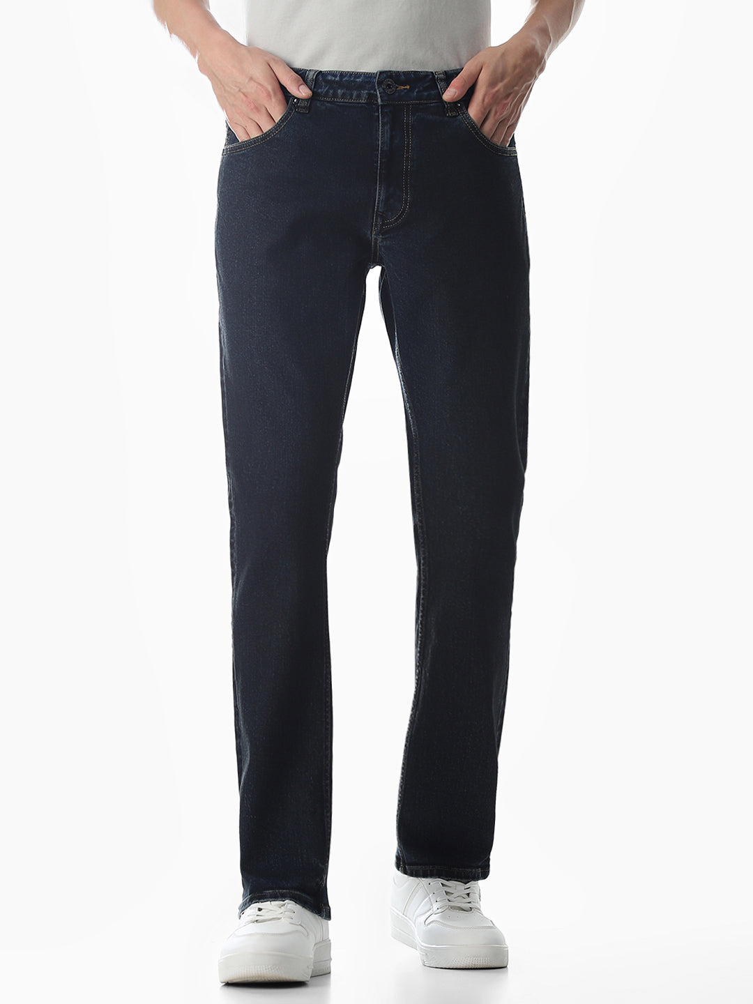 Clark Regular Fit Jeans - Dark Blue - 36/34