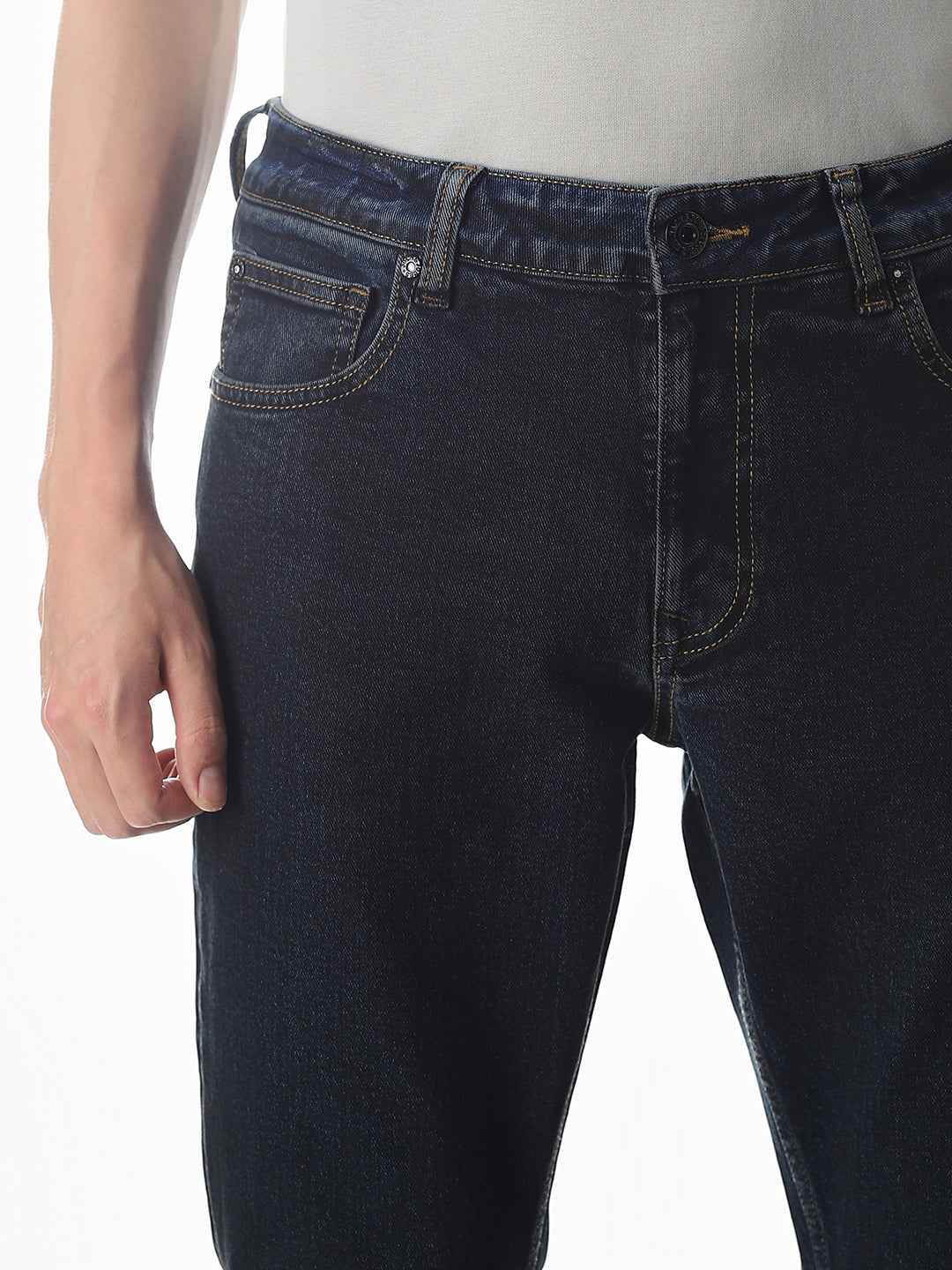 Clark Regular Fit Jeans - Dark Blue