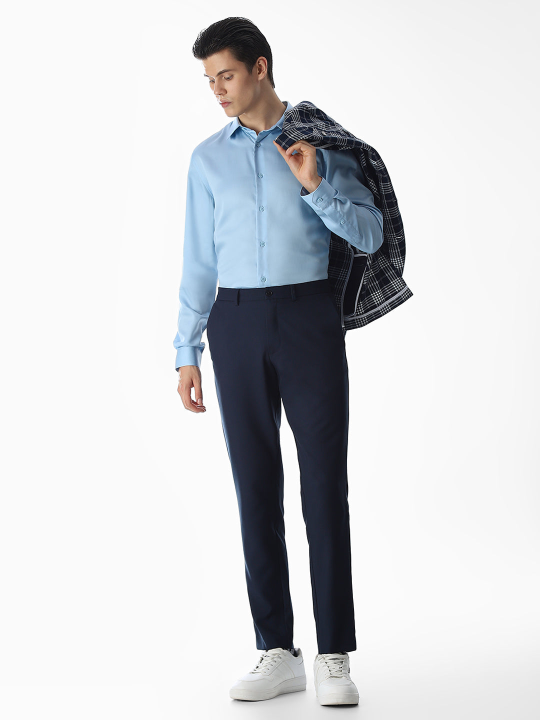 Light Blue Tencel Formal Shirt