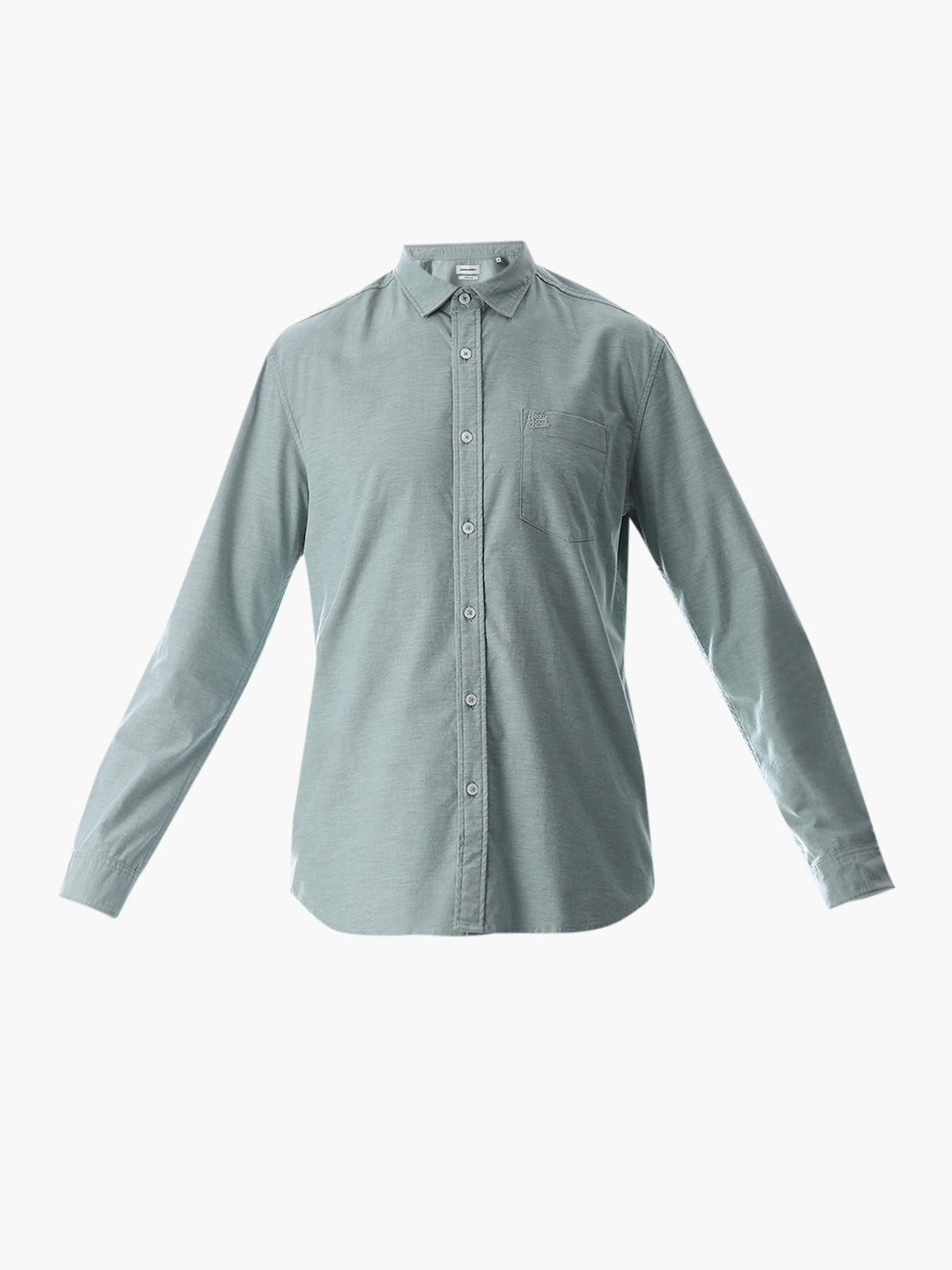 One Patch Pocket Slim Fit Shirt - Green