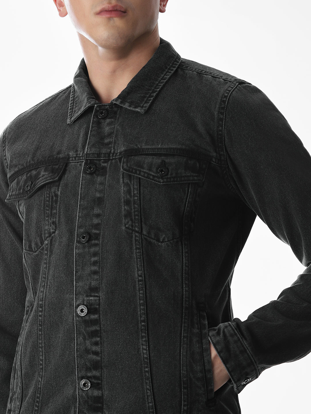 Chest Pocket Denim Jacket
