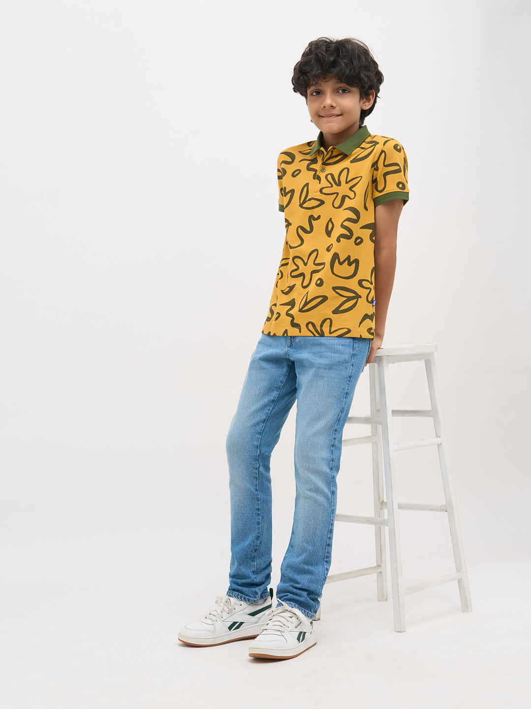 Light Blue Washed Regular Fit Jeans