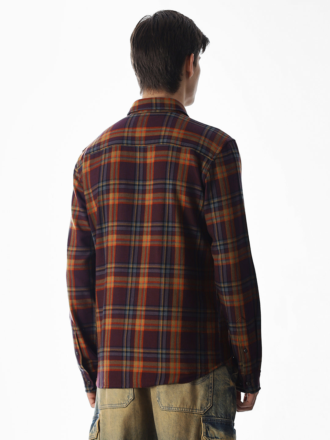 Striped Cotton Full Sleeves Shirt