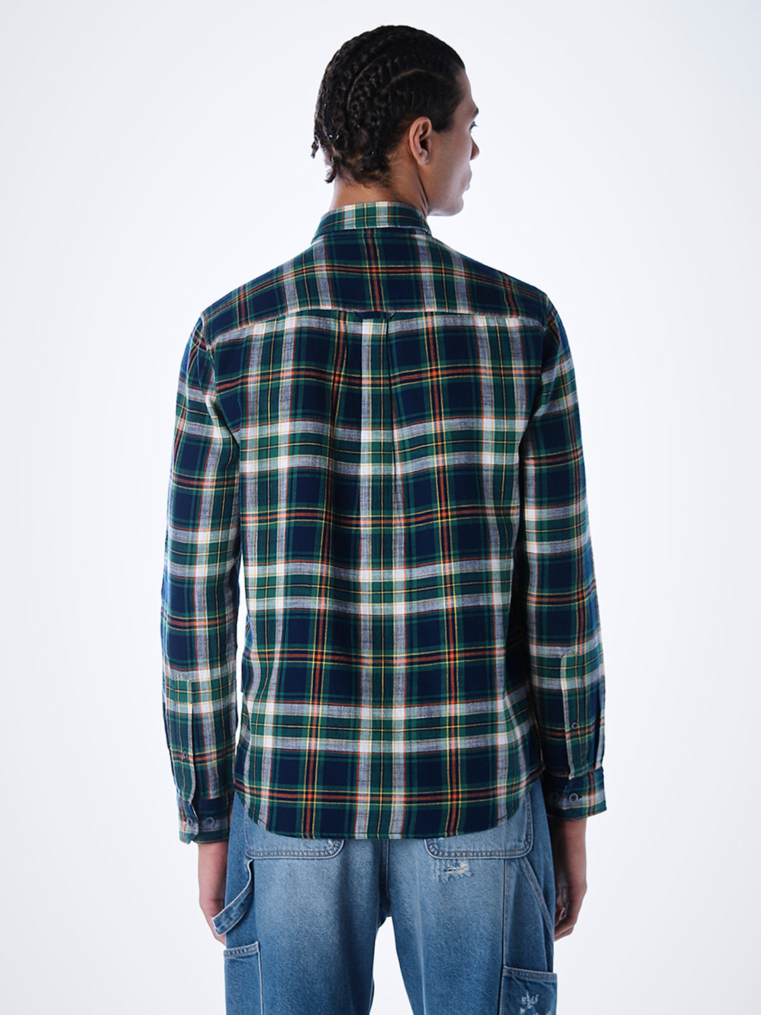 Regular Fit Check Cotton Shirt