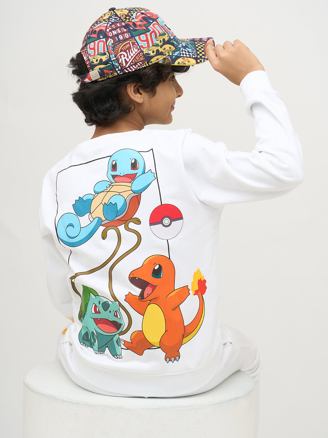 Boys Pokemon Print Sweatshirt - 2/3Y