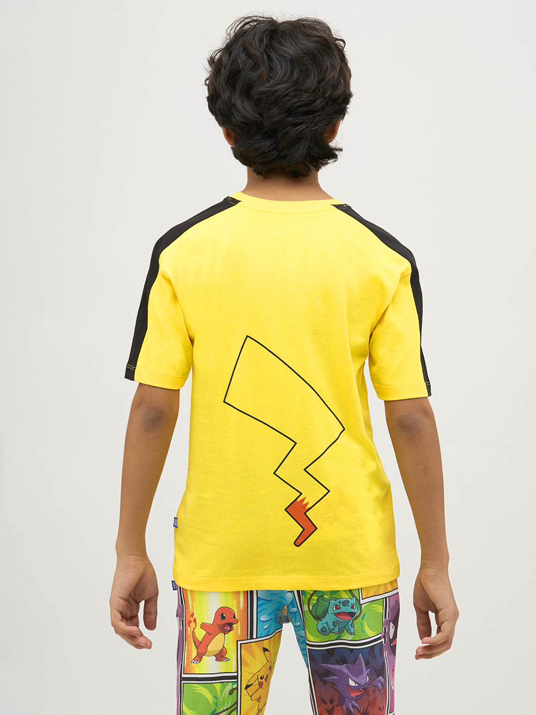 Boys Pikachu Wink Print T-shirt