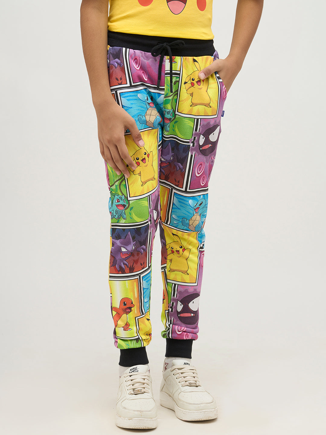 Boys Multi-Pokemon Print Sweatpants