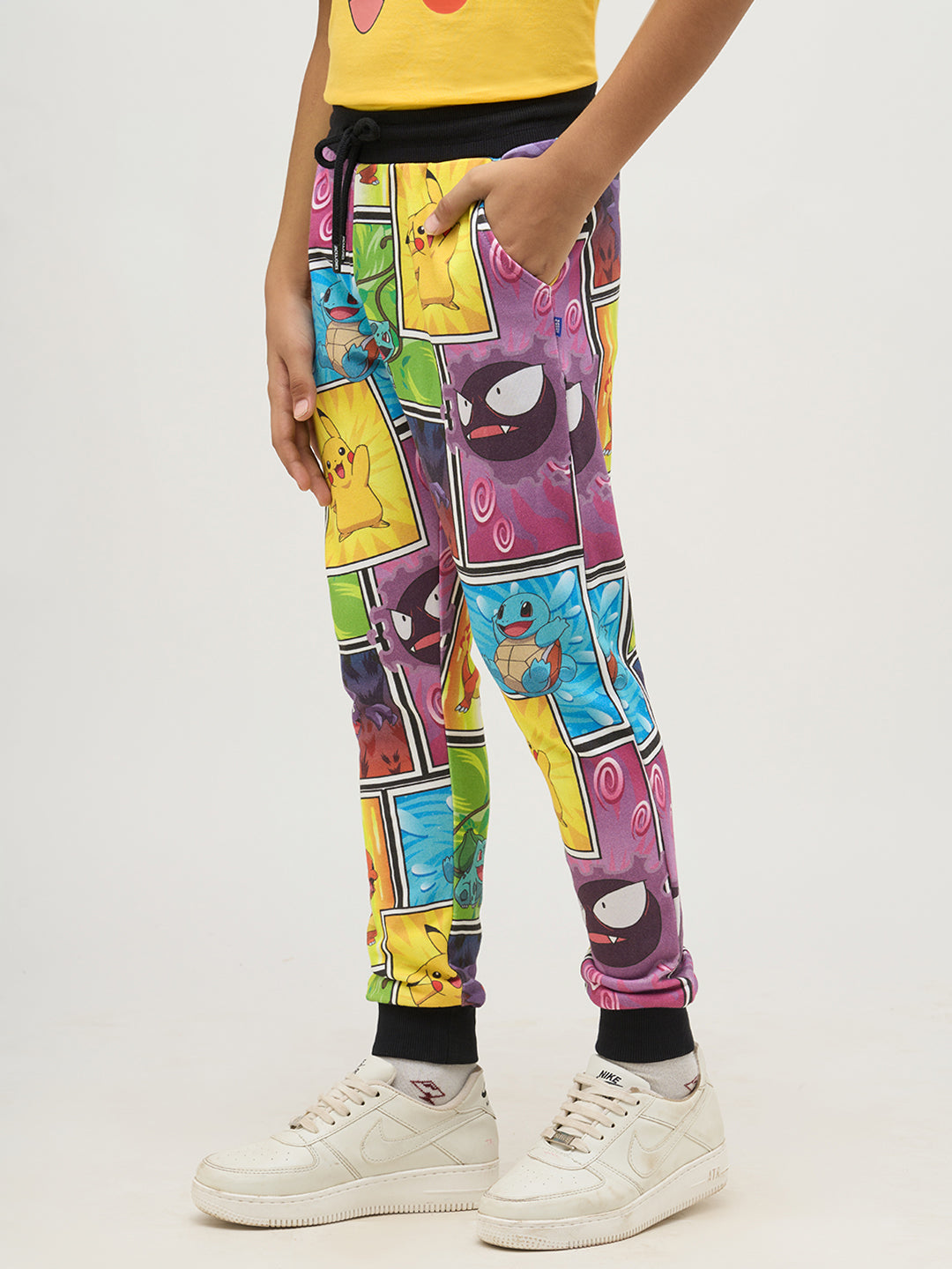 Boys Multi-Pokemon Print Sweatpants