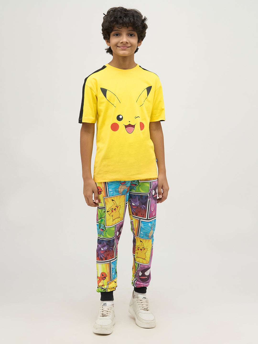 Boys Multi-Pokemon Print Sweatpants