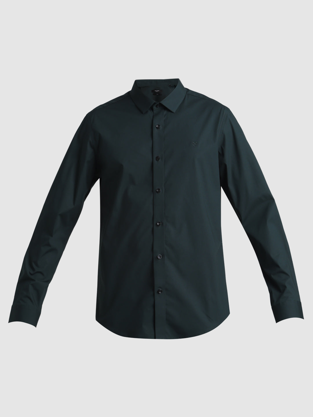 Dark Green Slim Fit Formal Shirt