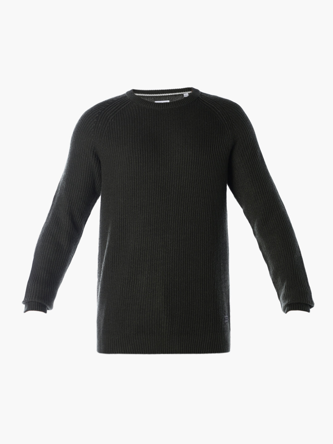 Green Relaxed Fit Pullover