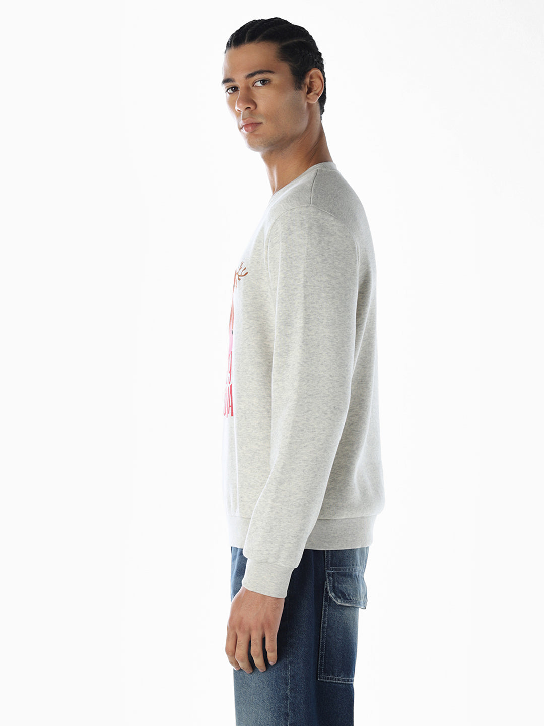 Christmas Print Sweatshirt