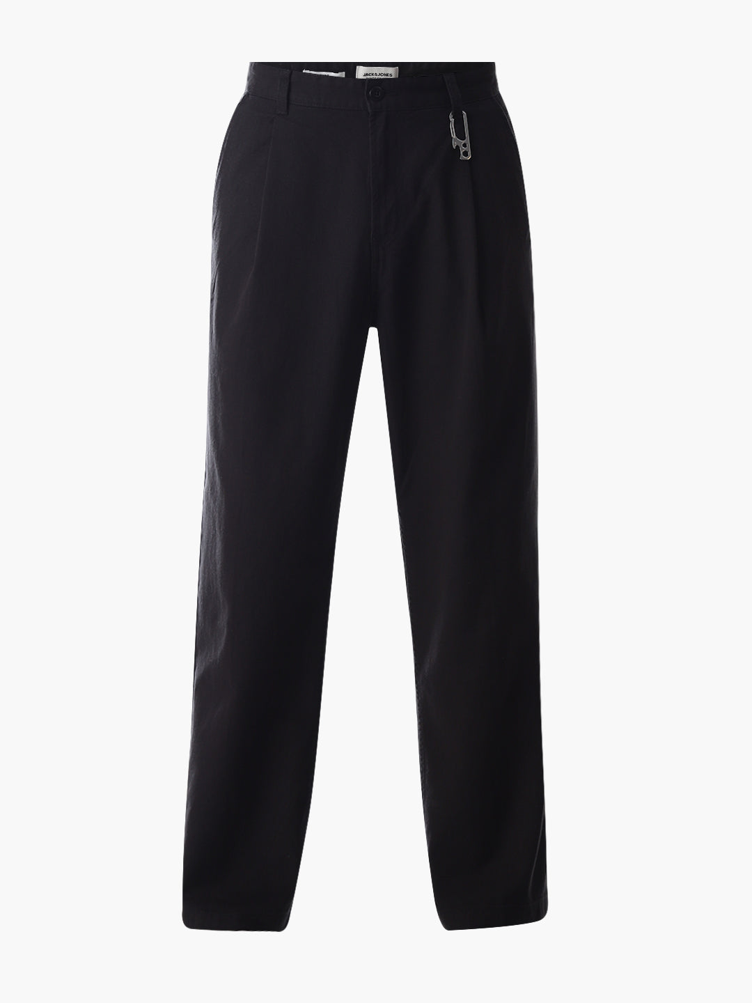 Buy Black Loose Fit Cotton Chinos for Mens Online at Jack&Jones