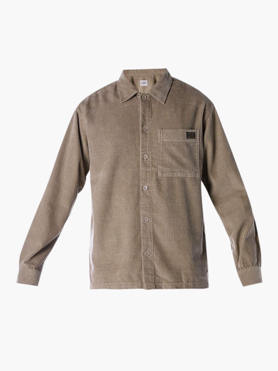 Corduroy Overshirt - Brown