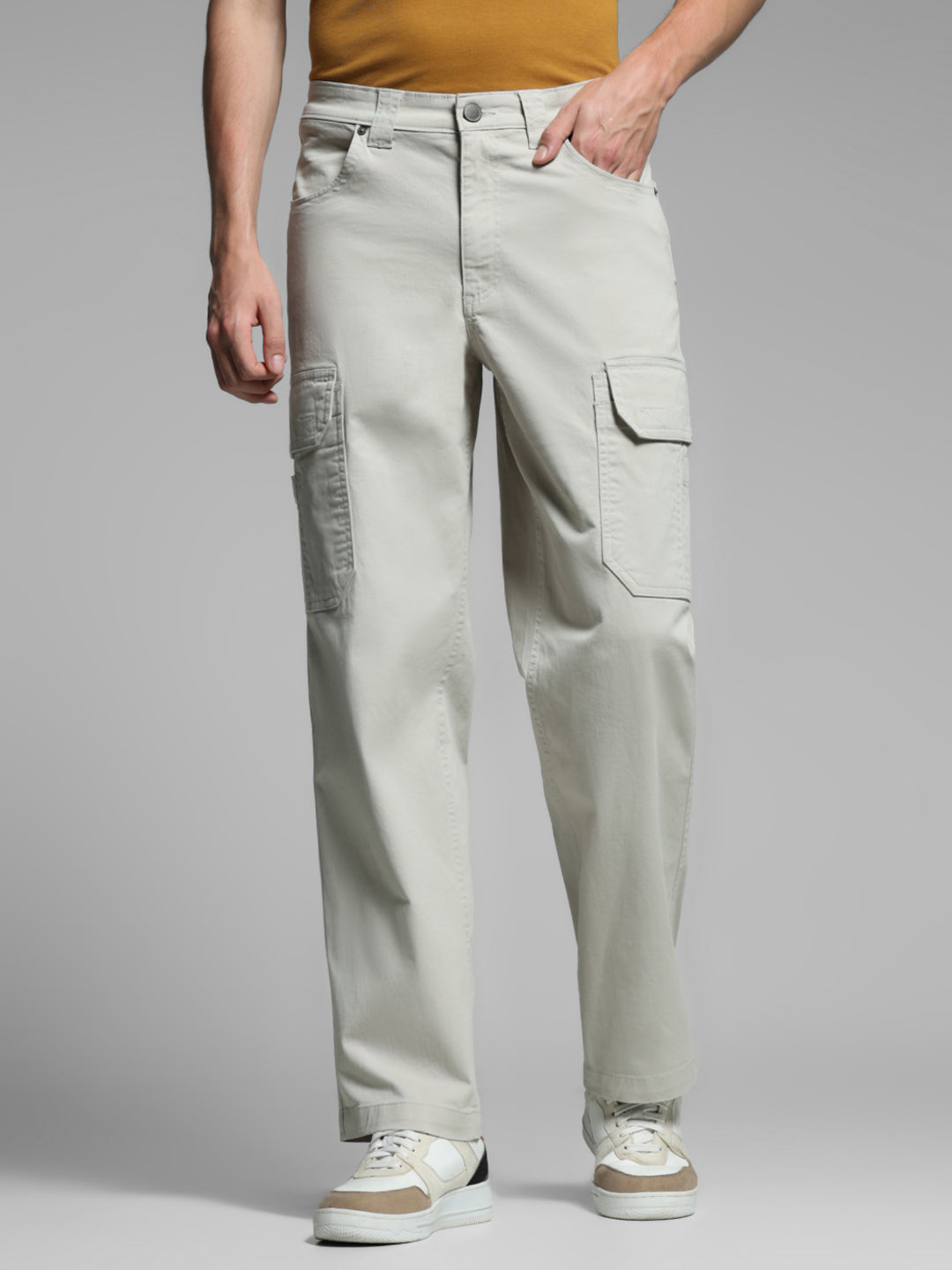 Grey Anti Fit Cargos - 28/30