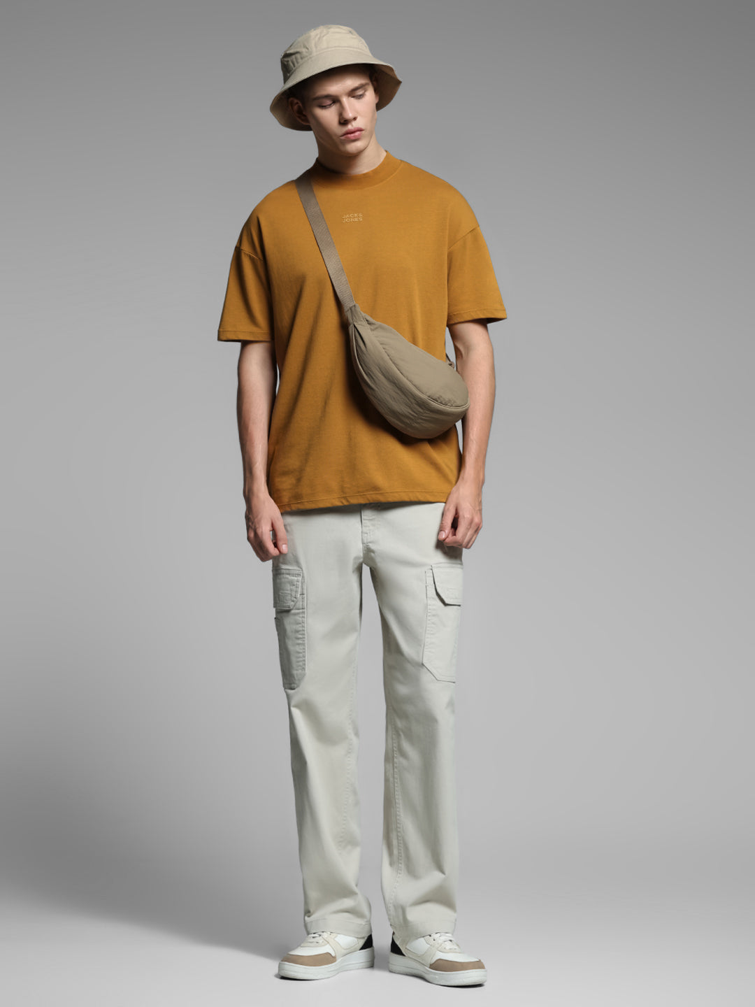 Grey Anti Fit Cargos