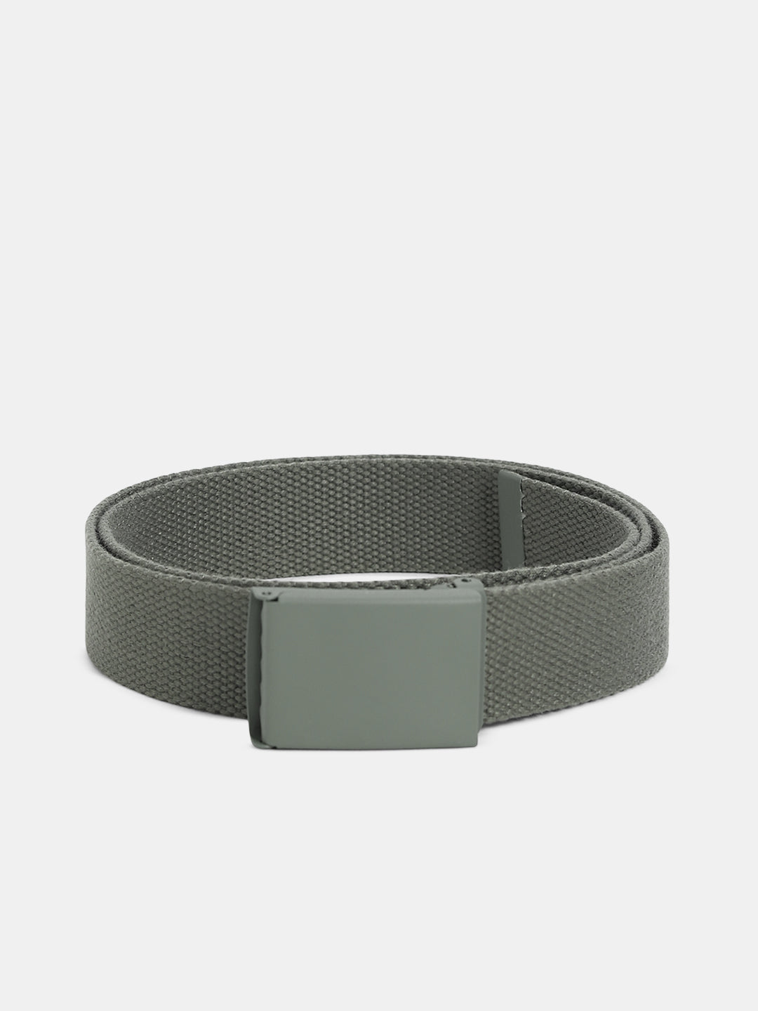 Dusty Green Woven Belt