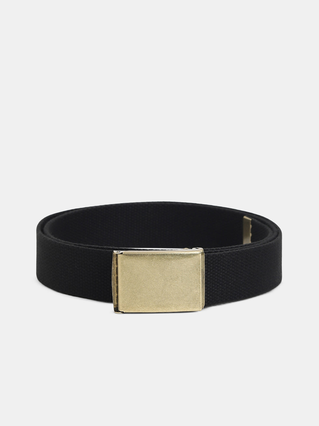 Black Woven Belt