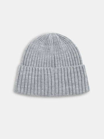 Light Grey Knitted Beanie