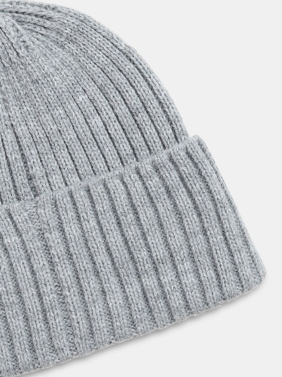 Light Grey Knitted Beanie