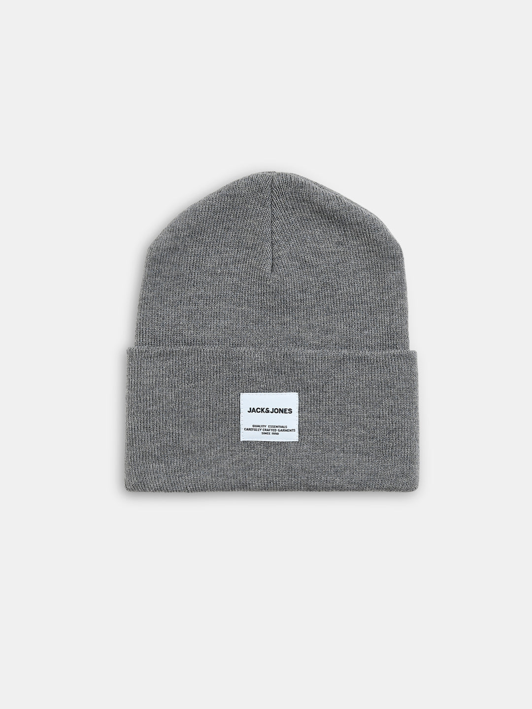 Grey Knitted Beanie - Free Size