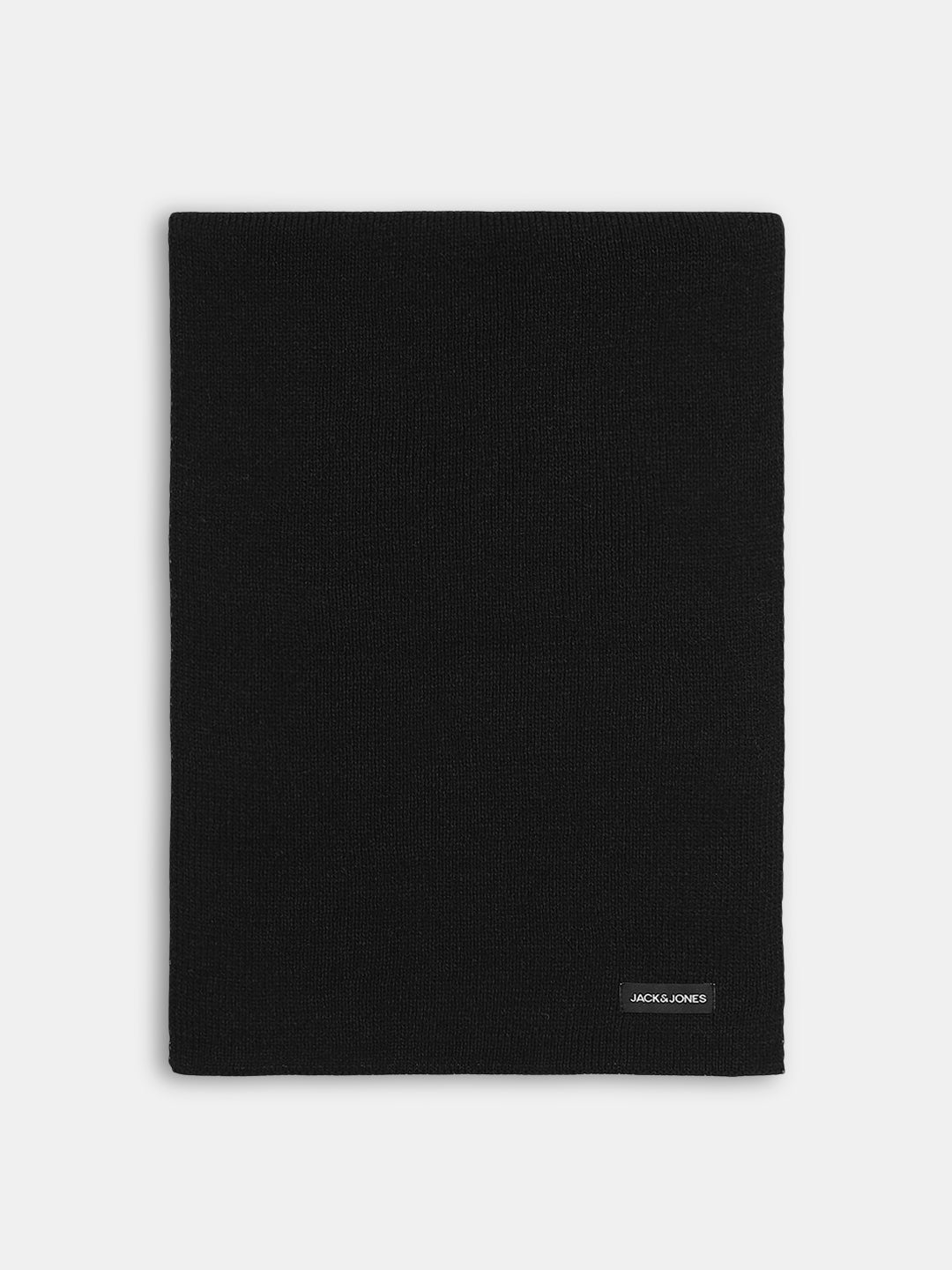 Knitted Scarf - Black - Free Size