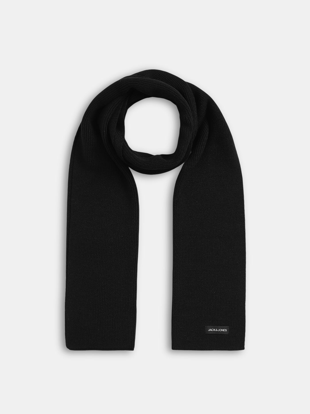 Knitted Scarf - Black