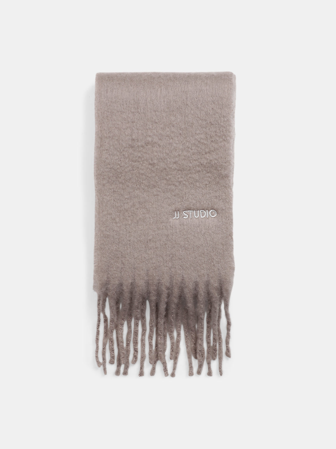 Beige Woven Scarf - Free Size
