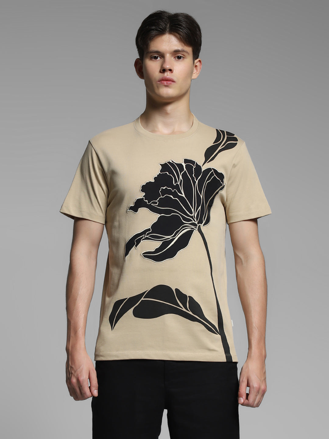 Printed Crew Neck T-shirt