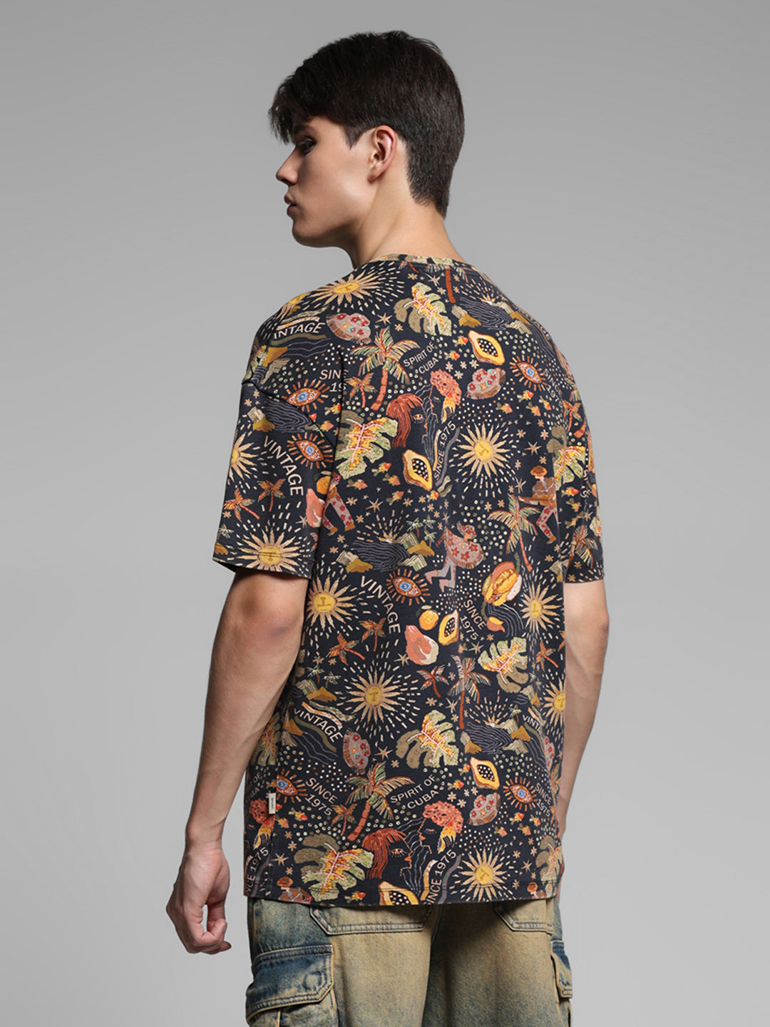 Multi-Colour Printed T-shirt