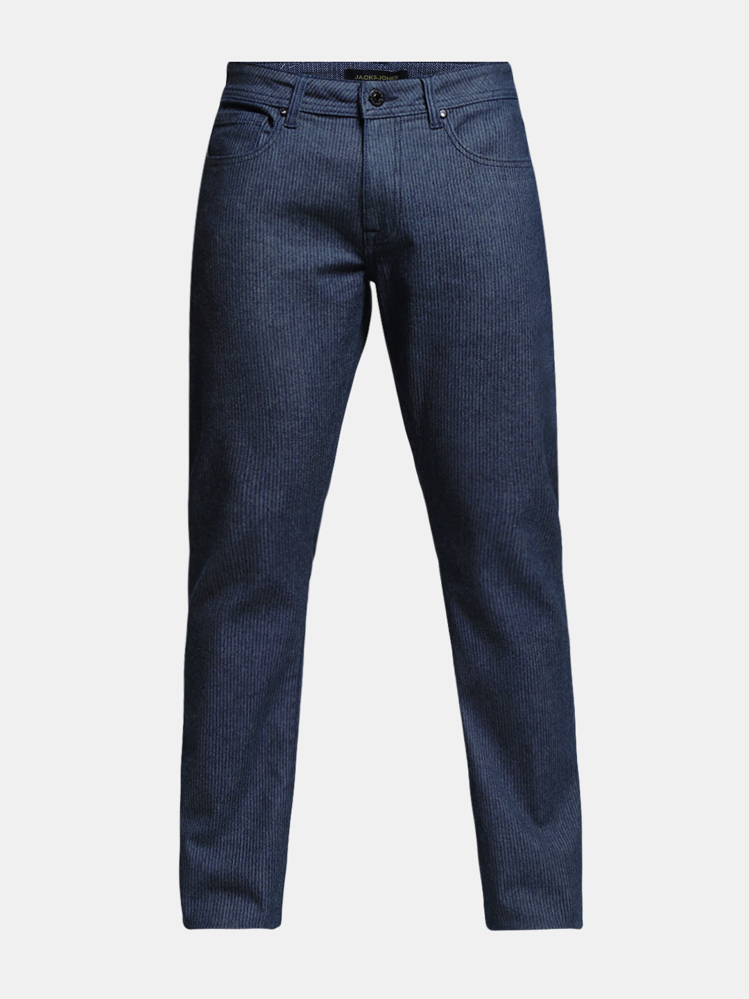 Dark Blue Low Rise Clark Regular Fit Jeans