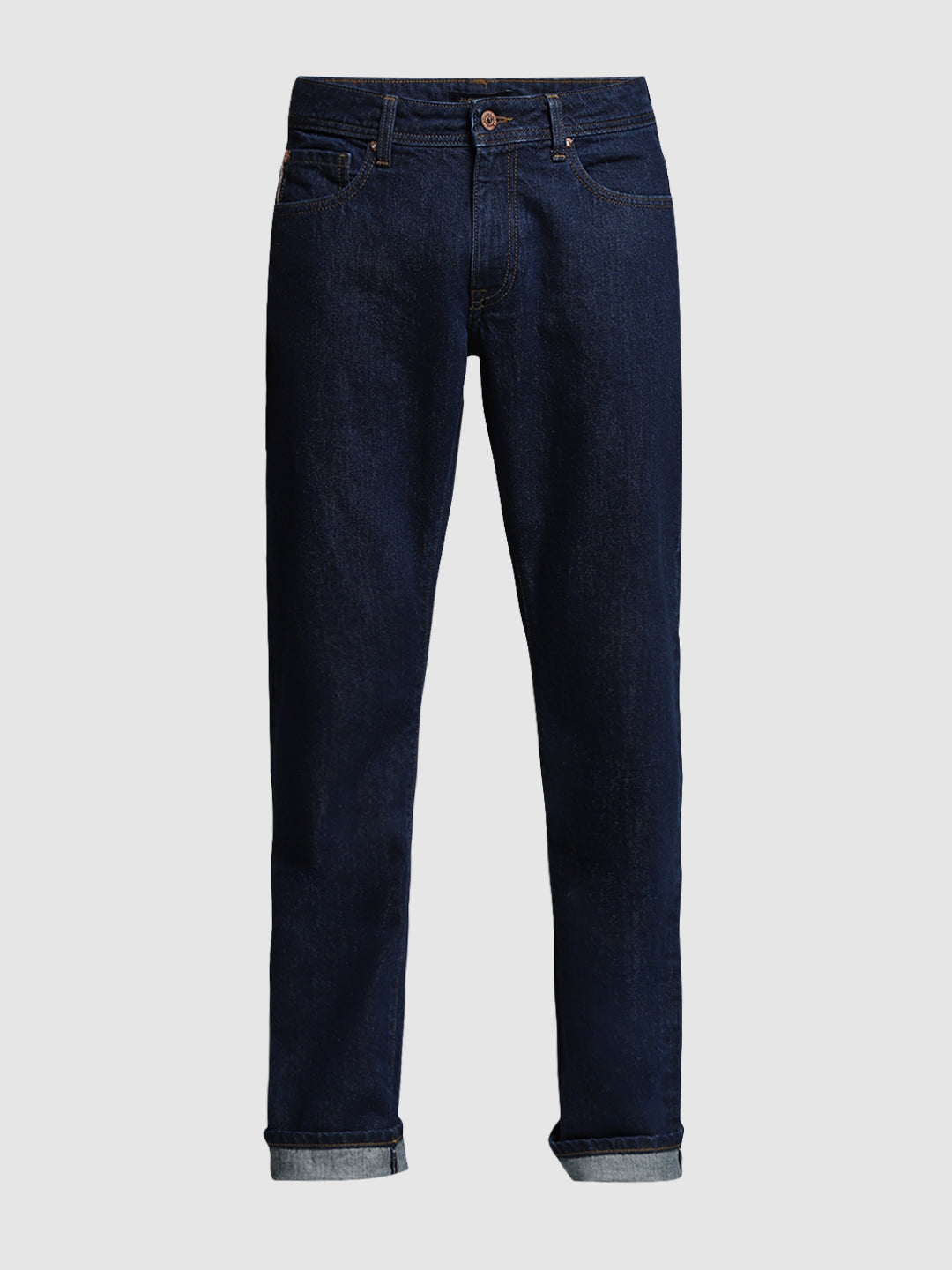 JACK&JONES Dark Blue Clark Regular Fit Jeans