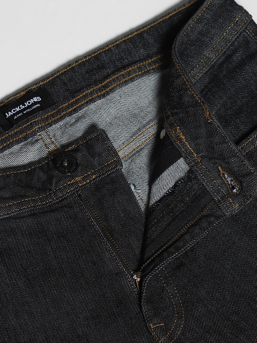 JACK&JONES Black Clark Regular Fit Jeans