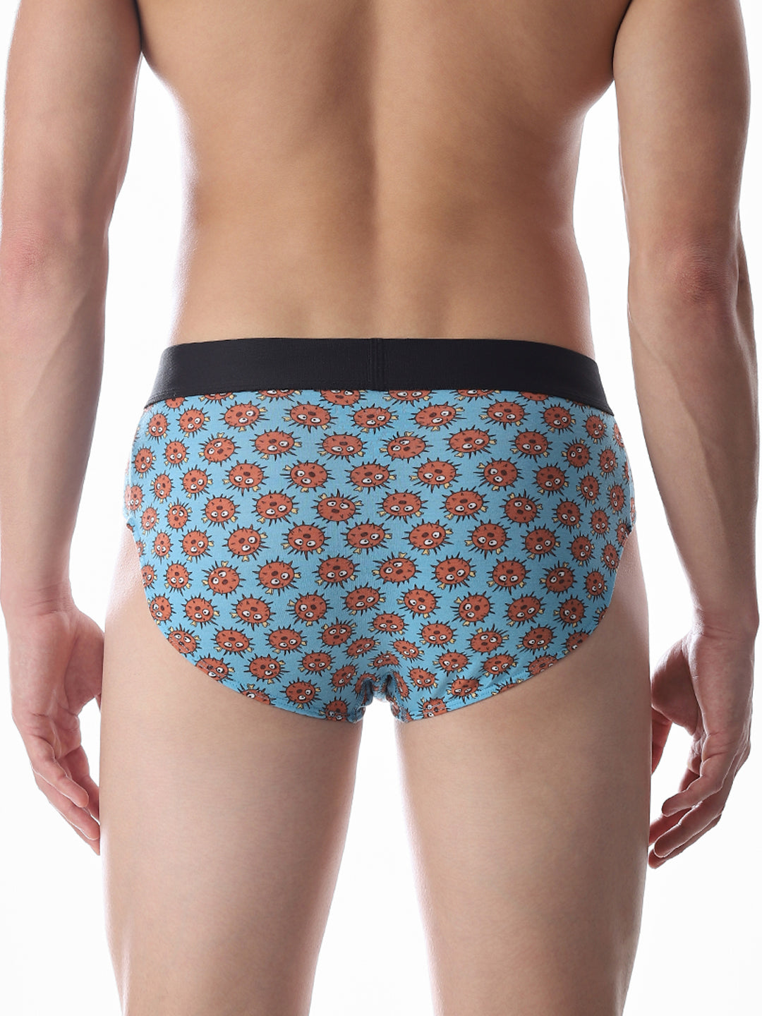 Blue Printed Briefs