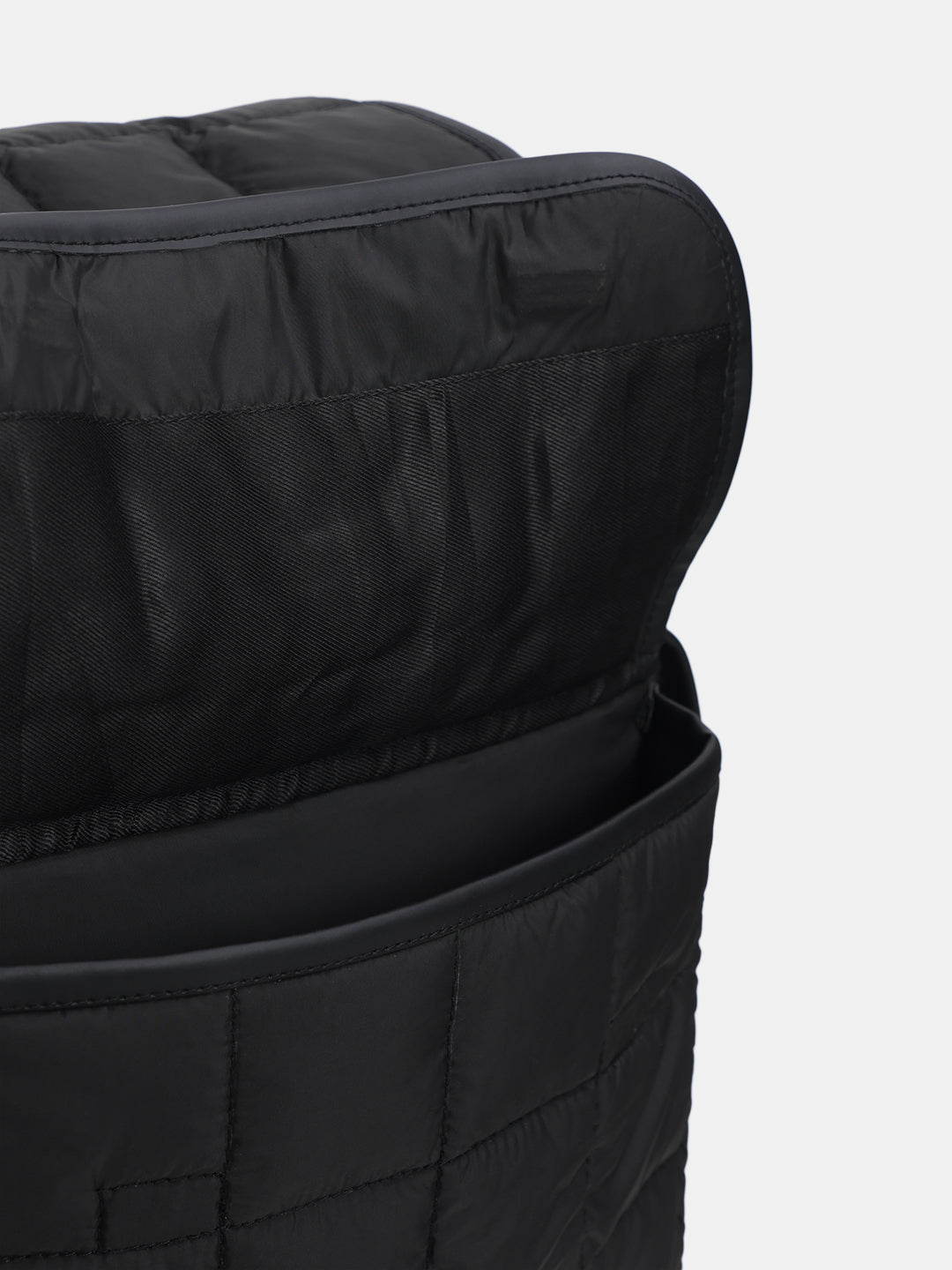 Black Puffer Backpack