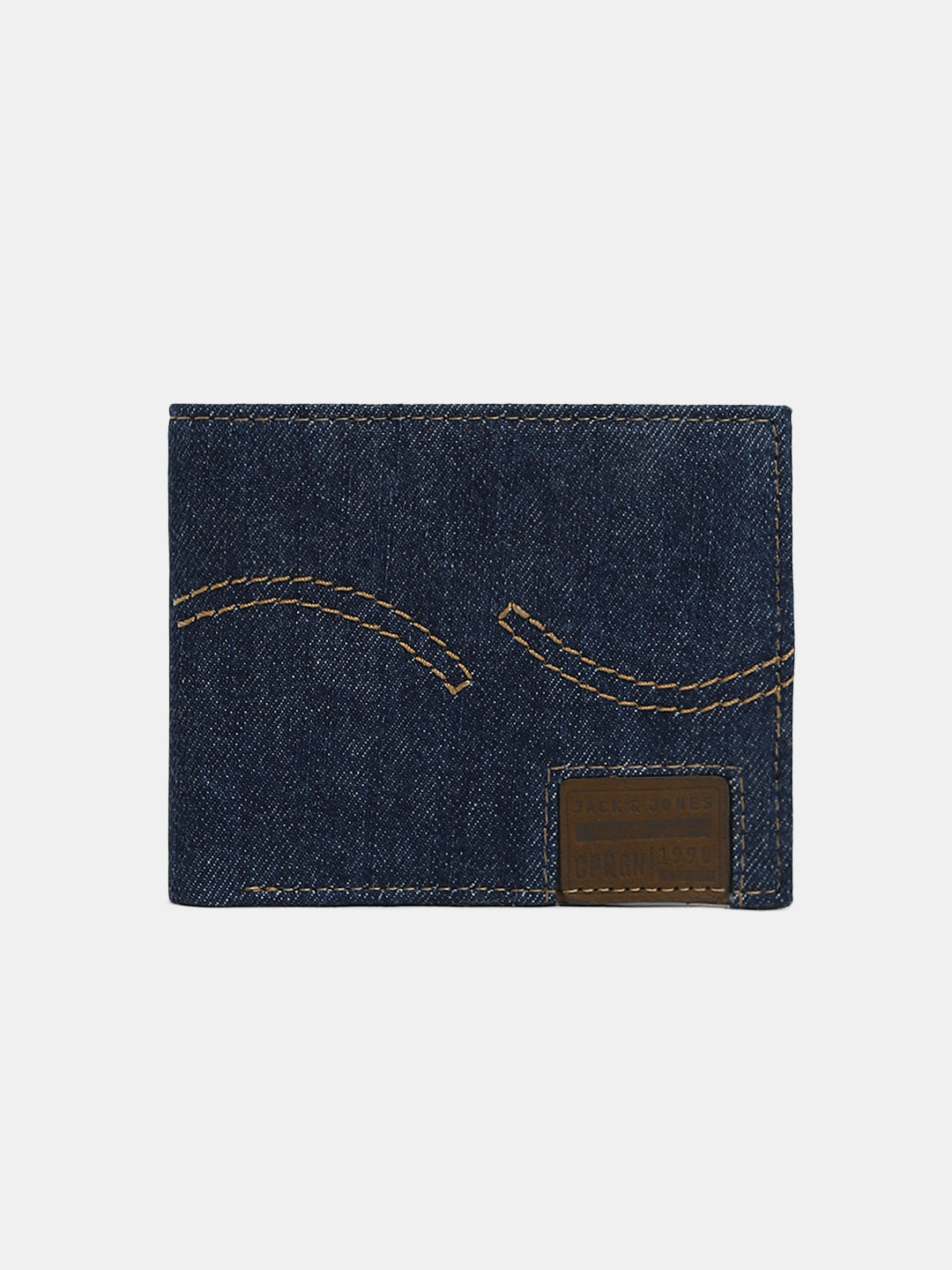 Dark Blue Denim Wallet
