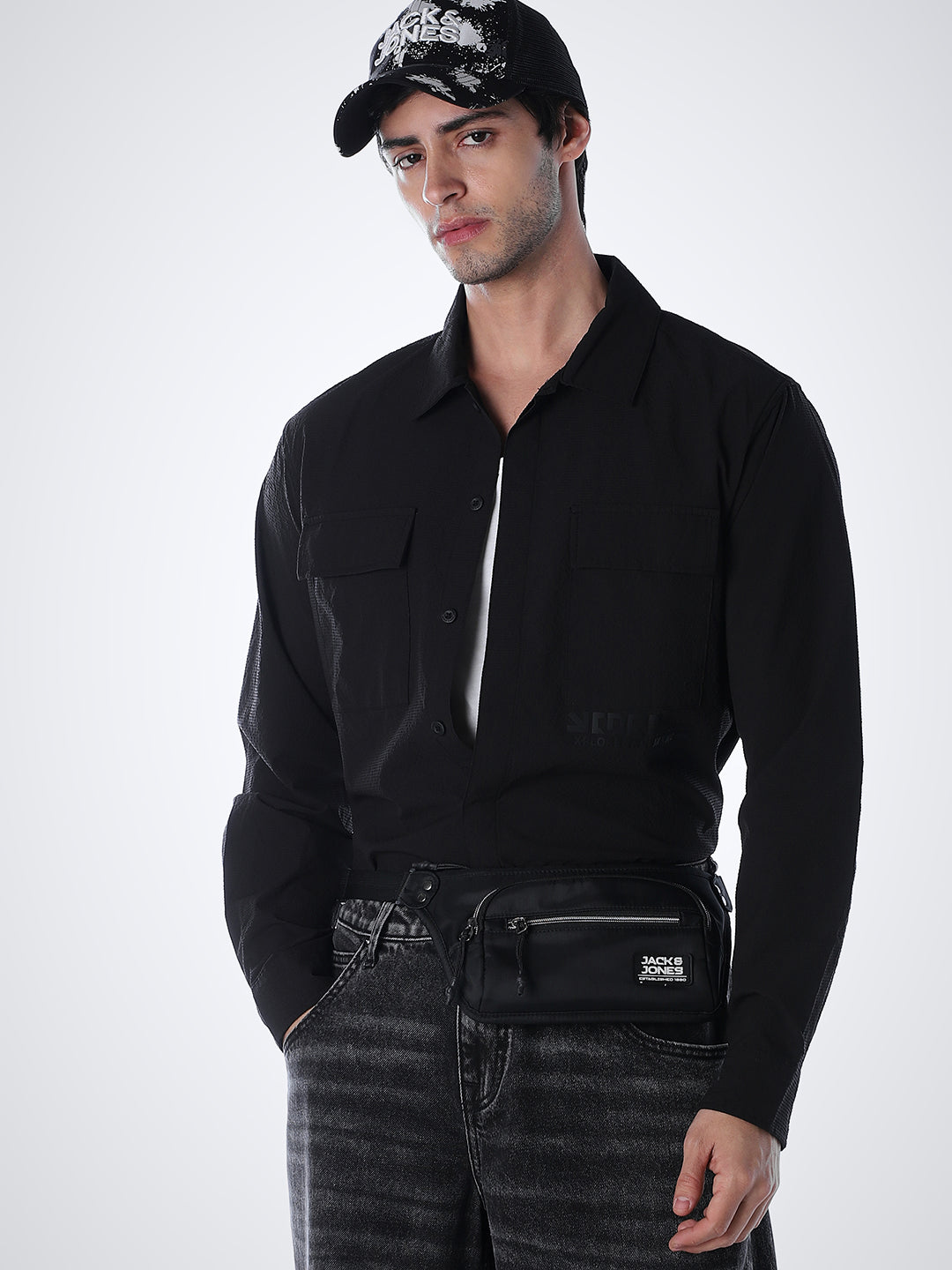 Regular Fit Full Sleeves Shirt - S