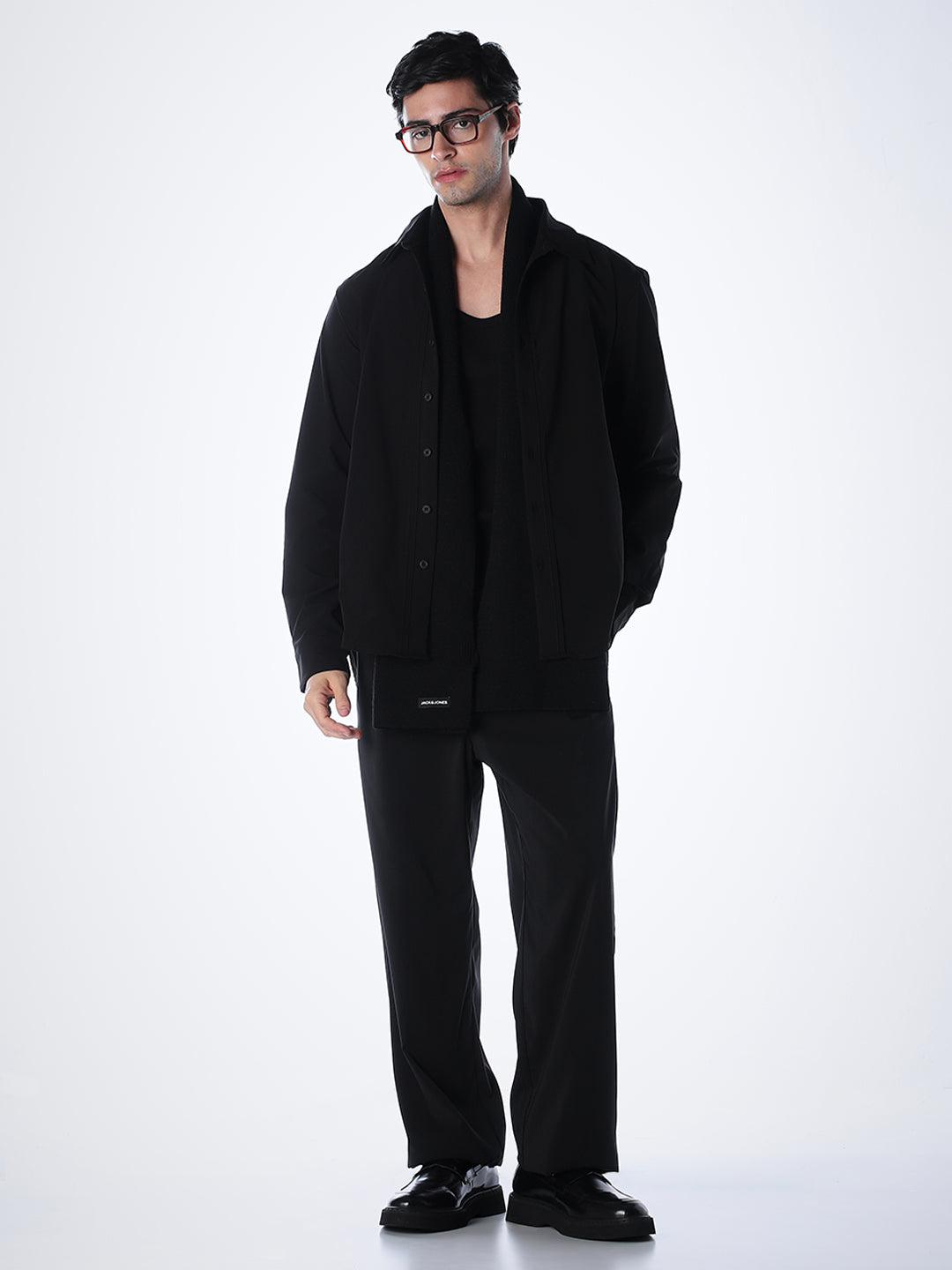 Regular Fit Black Shirt