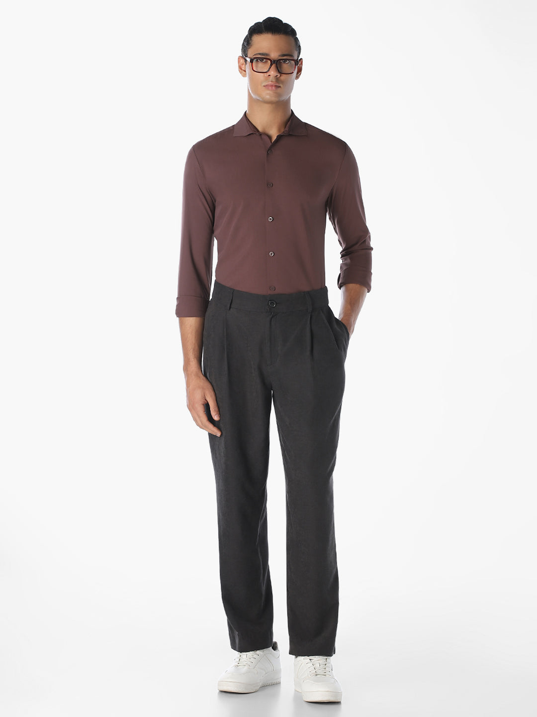 Slim Fit Full Sleeves Shirt