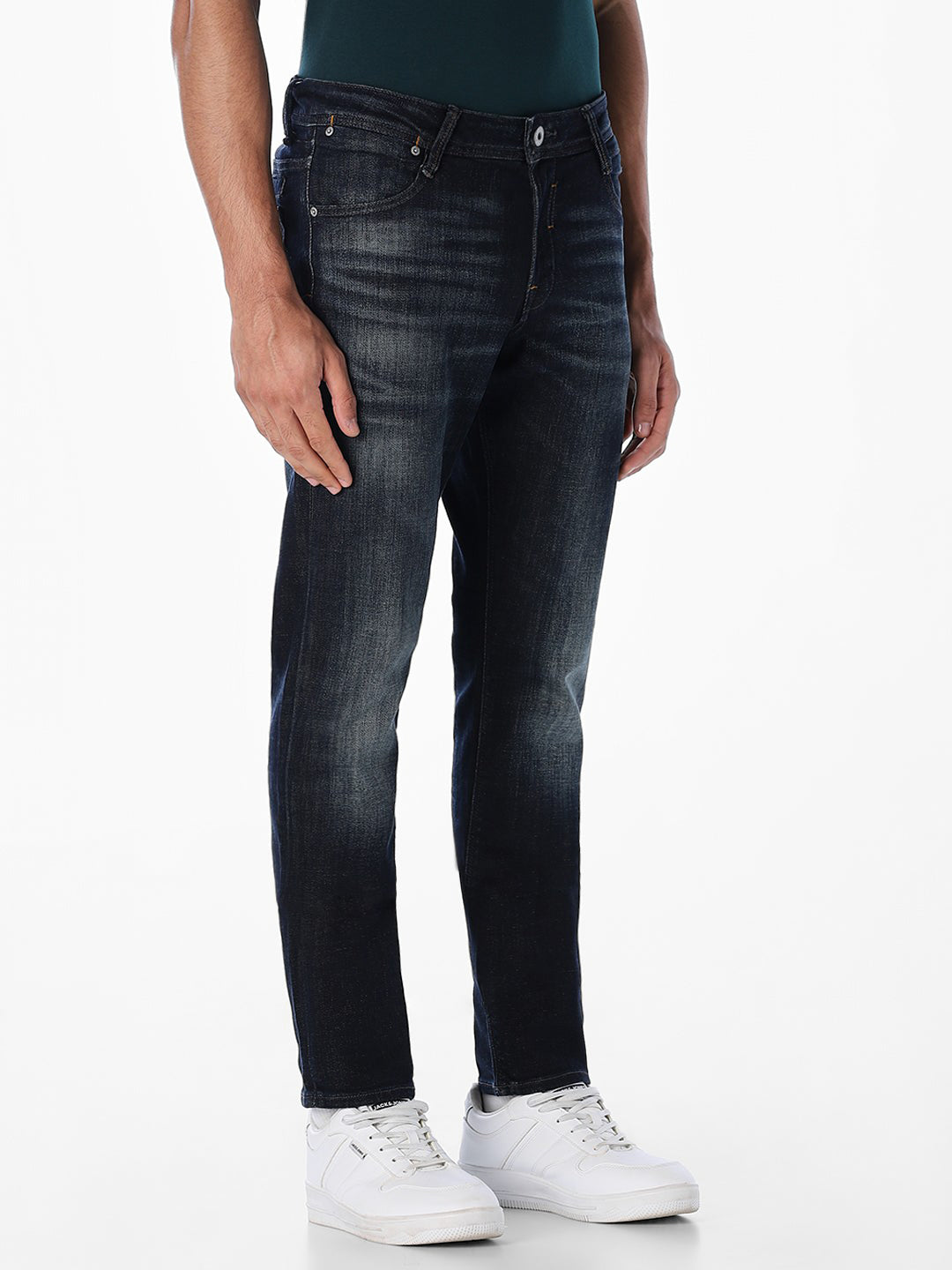 5 Pocket Washed Glenn Slim Fit Jeans